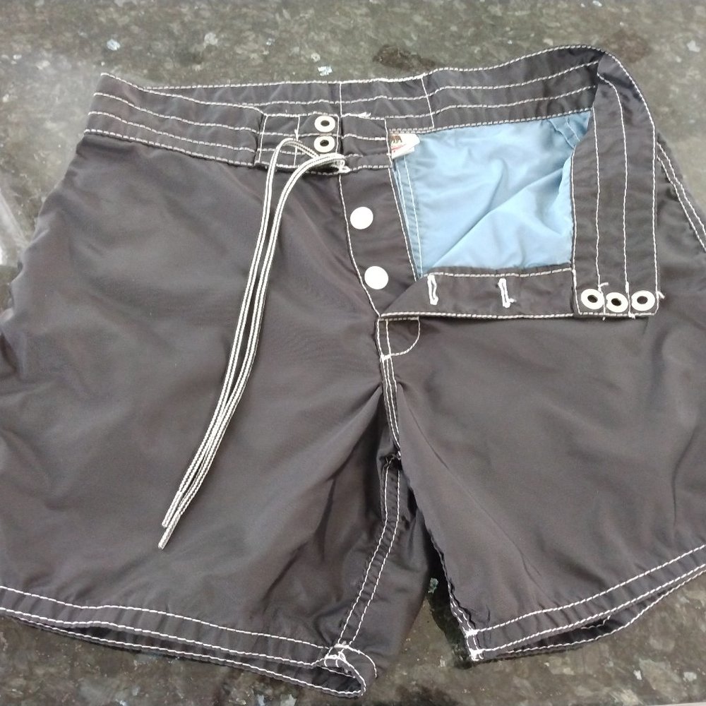 Men's Birdwell Swim Trunks Black Size 29
